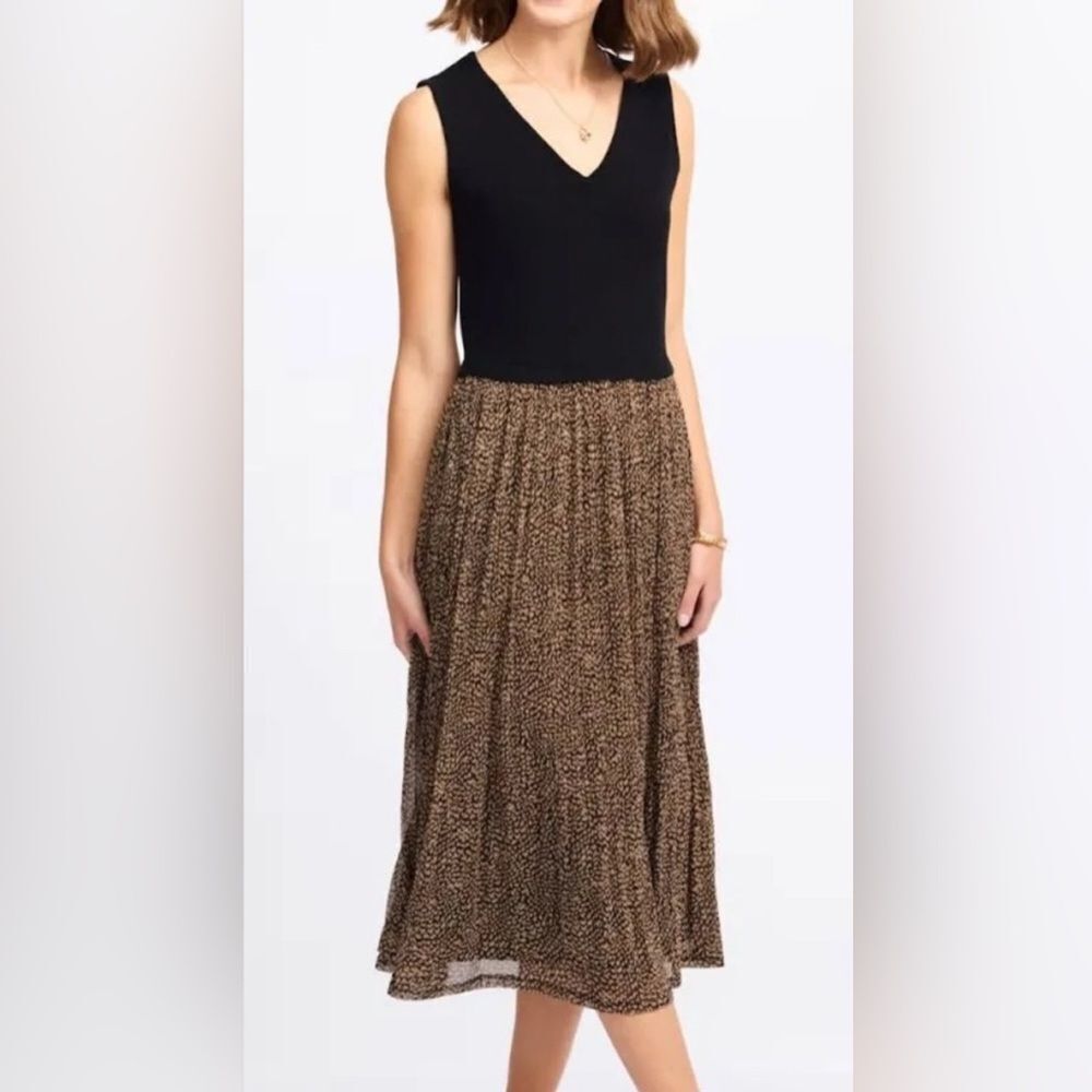 Les Serein Rebeckah Sleeveless Maxi Dress Black MP NWT STITCH FIX